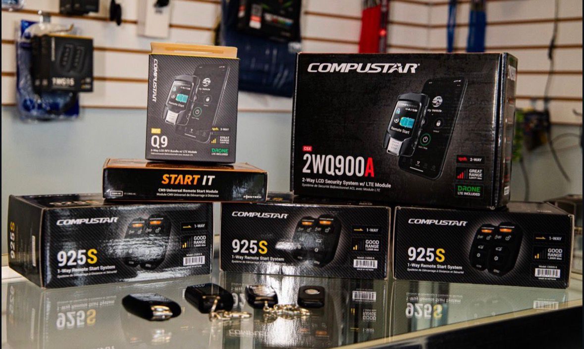Compustar remote start systems on display at Rafa Sound
